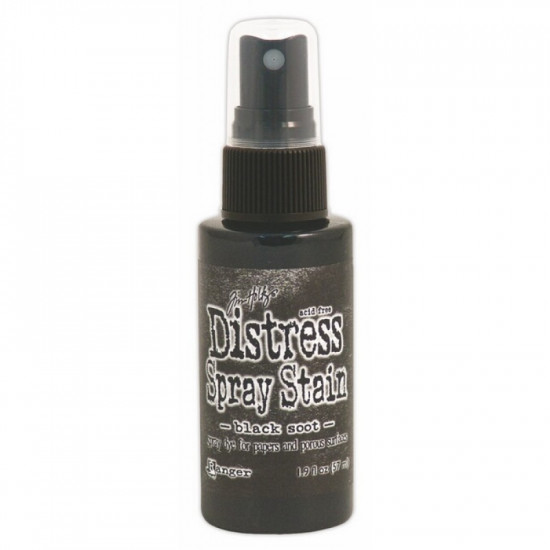Distress Spray Stain 1.9oz couleur «Black Soot»
